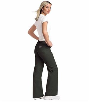 Urbane Essentials Women's Straight Leg Drawstring Scrub Pants-9502