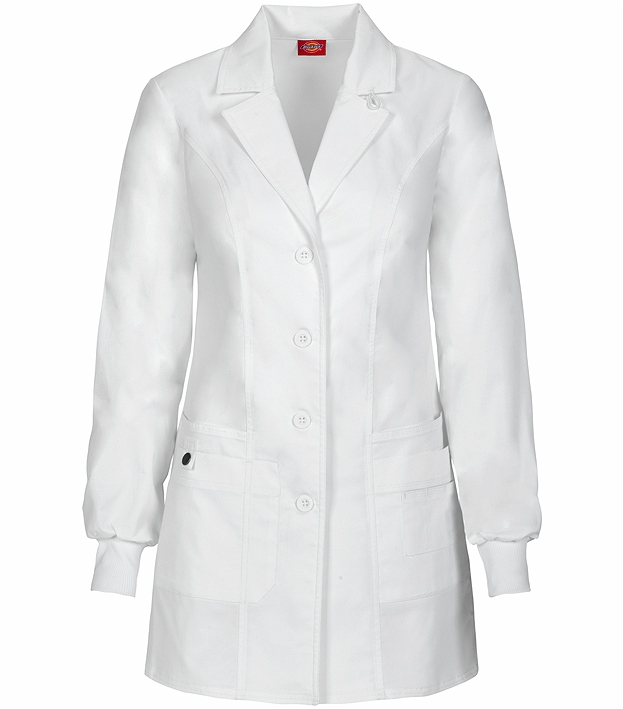 Dickies GenFlex Women's 32" Lab Coat With Knit Cuffs-85400