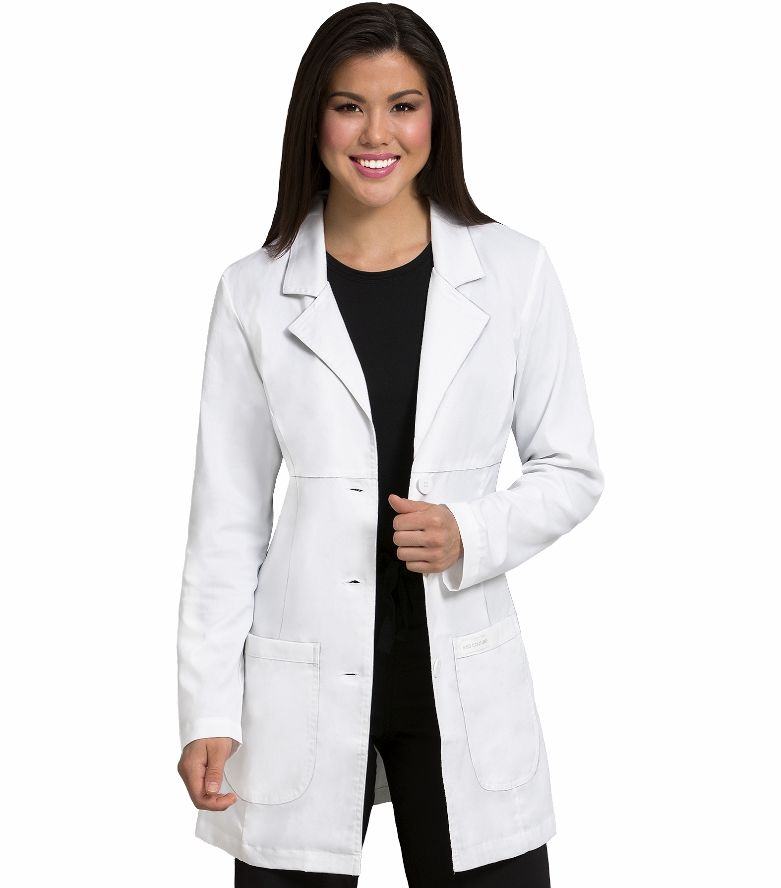 Med Couture Women's 33" Mid Length Lab Coat-5601