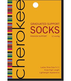 Cherokee Hosiery 10-15 Hg Compression Knee Highs FASHIONSUPPORT