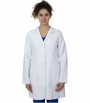 Healing Hands The White Coat Women's Mid-Length Labcoat-5102
