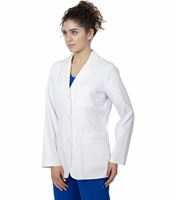Healing Hands The White Coat Women's Short Consultation Labcoat-5160