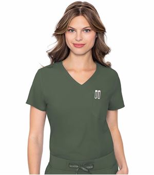Med Couture Insight Women's One Pocket Tuck-In Top-2432