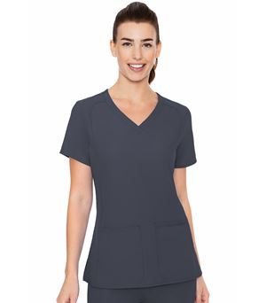 Med Couture Insight Women's 4 Pocket Scrub Top-2468