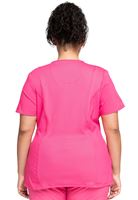 Cherokee Infinity Women's Round Neck Solid Scrub Top-2624A