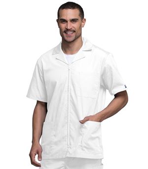 Cherokee WorkWear Men's Short Sleeves Medical Scrub Jacket-4300