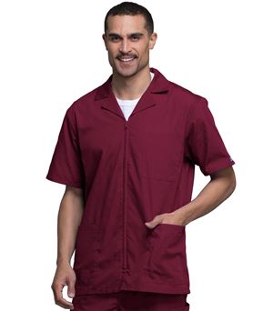 Cherokee WorkWear Men's Short Sleeves Medical Scrub Jacket-4300