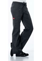 Dickies GenFlex Women's Elastic Waist Cargo Scrub Pants-857455