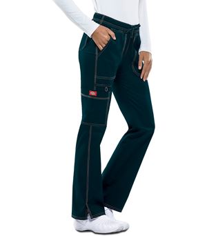 Dickies GenFlex Women's Low Rise Cargo Scrub Pants-DK100