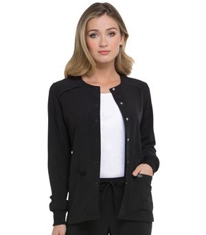 Dickies EDS Women's Snap Front  Scrub Jacket-DK305