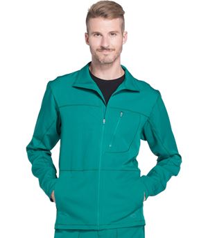 Dickies Dynamix Men's Zip Front Warm-Up Scrub Jacket-DK310
