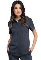 Cherokee Workwear Revolution Women's Collared Scrub Shirt-WW669