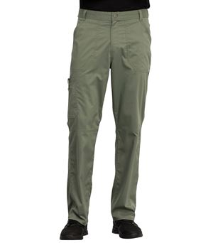 Cherokee Workwear Revolution Men's Fly Front Cargo Scrub Pants-WW140