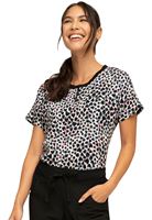 HeartSoul Round Neck Tuck-in Scrub Top HS800