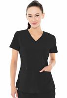 Med Couture Energy Women's Racerback Shirttail Serena Top-8579