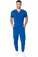 Urbane Performance Seven-Pocket Jogger Scrub Pants for Men: Modern Tailored Fit, Drawstring Medical Scrub Pants 9255FS