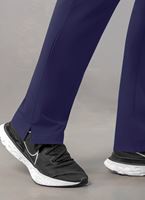 Adar Addition Men's Slim Leg Cargo Drawstring Scrub Pants-A6106