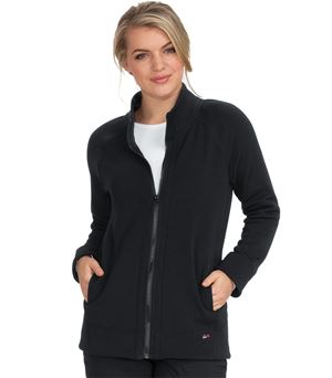 Koi Lite Women's Wellness Fleece Scrub Jacket-452