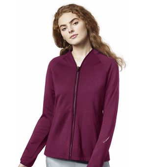 WonderWink Women's Fleece Warm-Up Scrub Jacket-8209