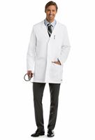 Grey's Anatomy Men's 35" Side Vent White Lab Coat-0917