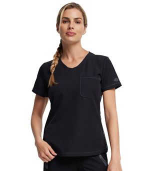 Dickies Dynamix Rounded V-neck Top DK739