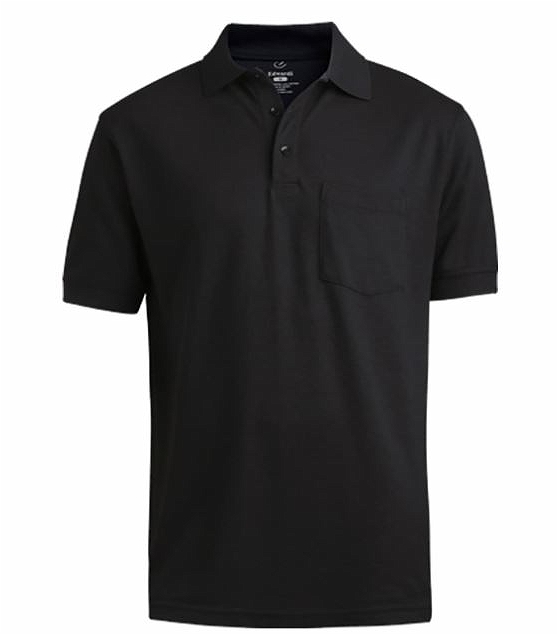 Edwards Soft Touch Pique Polo with Pocket EW1505